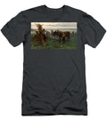 1 Boys Herding Donkeys Willem Maris T-Shirt