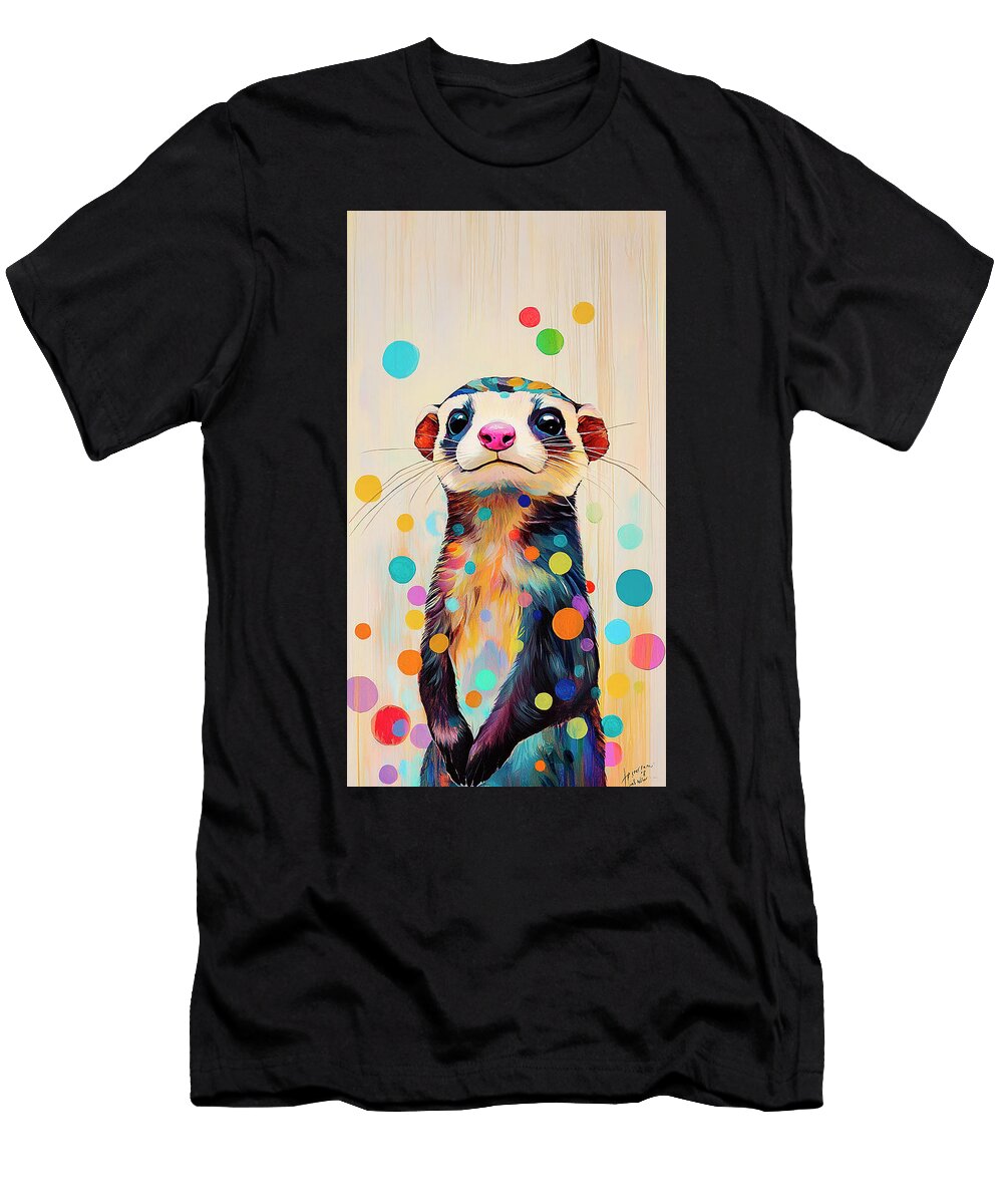 A Charming Ferret Lowell Harann T-Shirt