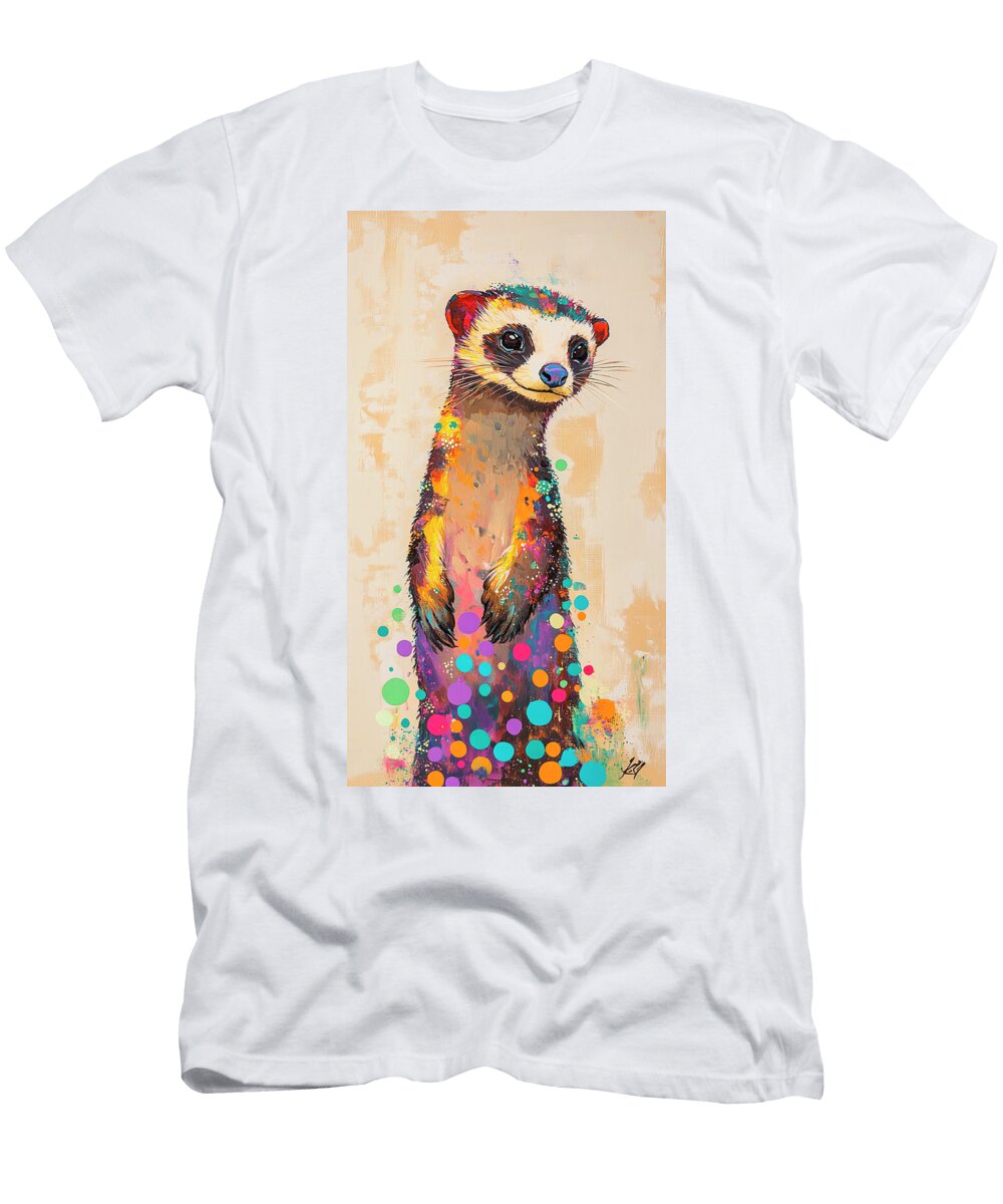 A Lively Ferret Lowell Harann T-Shirt