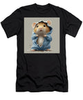 Adorable Hamster in Oversized Ripped Hoodie Cooking Problem T-Shirt