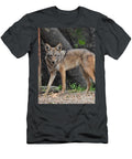 Alert Coyote in the Woods Marc Bittan T-Shirt