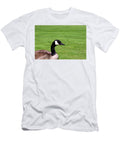 Canada Goose Closeup and Green Grass Johan Ferret T-Shirt
