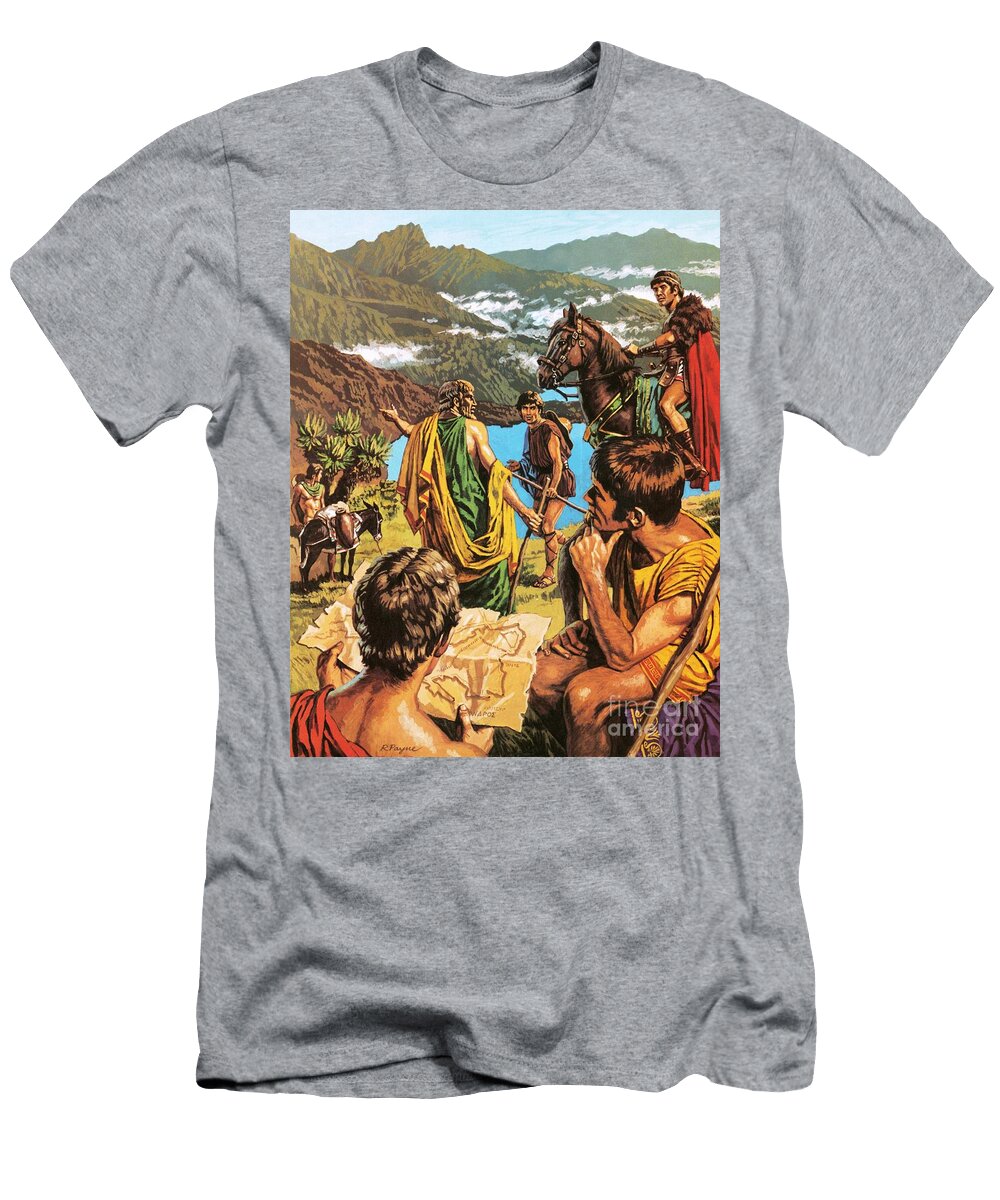 Diogenes the Greek Explorer Travelling in Africa Roger Payne T-Shirt