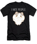 Funny Hamster Saying I Hate People Manuel Schmucker T-Shirt