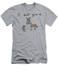 Funny Mouse Walking a Donkey I Dont Give Rats Ass Ralphie Irene T-Shirt