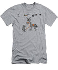 Funny Mouse Walking a Donkey I Dont Give Rats Ass Shawnt Mylajo T-Shirt