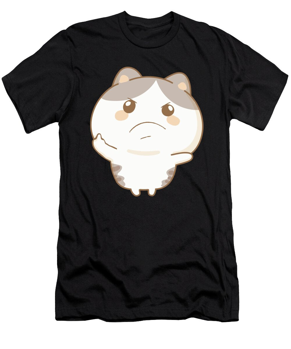 Hamster Kawaii Funny Cartoon Manuel Schmucker T-Shirt