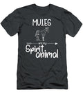 Mules Are My Spirit Animal Gift for Men Women Donkey Horse Hao Aaila T-Shirt