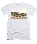 Riding Donkeys on the Beach At Heringsdorf Germany 1895 Postcard German Photographer T-Shirt