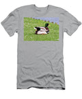 Two Wild Mallard Ducks Resting in the Sun Johan Ferret T-Shirt